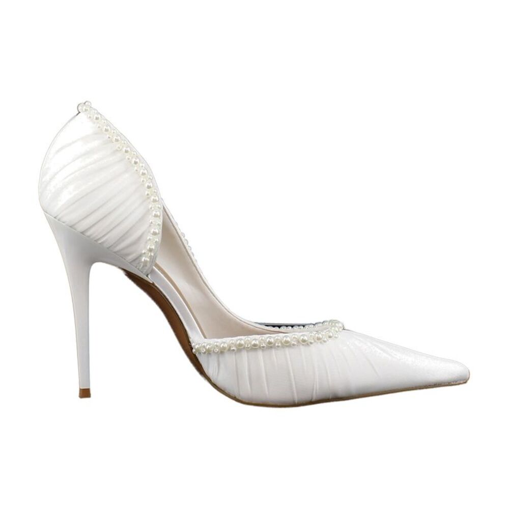 Steve Madden Elegant Ivory Mesh - Picture 8 of 8
